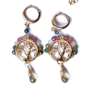 Aretes Árbol de la Vida