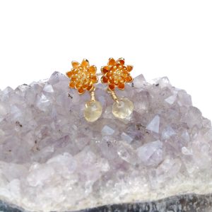 Aretes Flor de Loto Mini