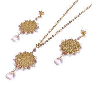 Aretes Flore de la Vida